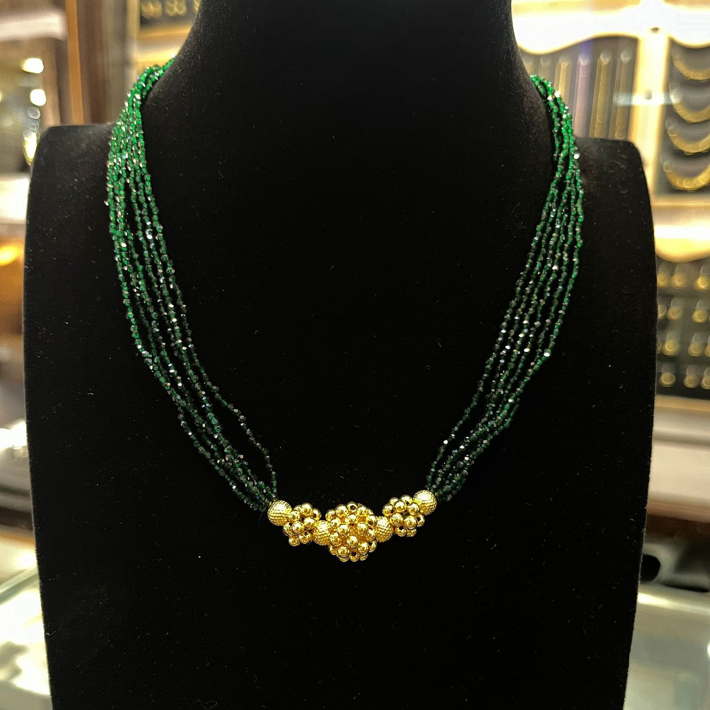 Gold Wax Mala
