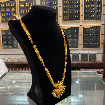 Silver Tulsi Haram 51.120 Gm