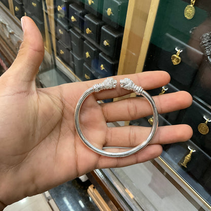 Men’s Silver Pure Silver kada