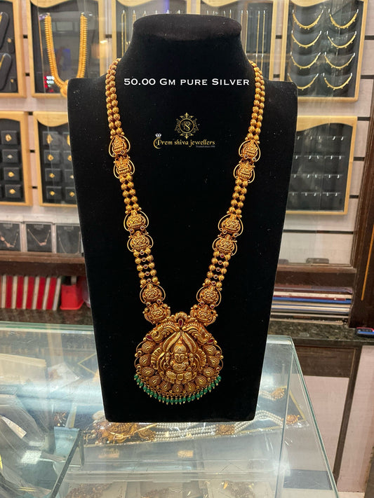 Silver Laxmi Hara 92.5% Hallmark