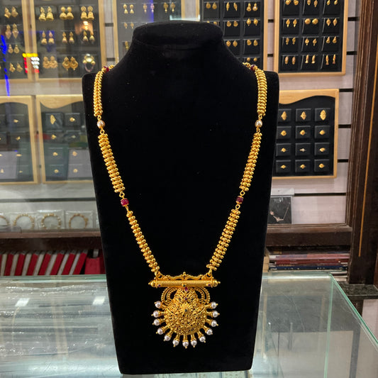 Silver Tulsi Haram 57.740 gm