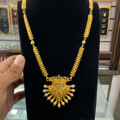 Silver Tulsi Haram 47.930 gm