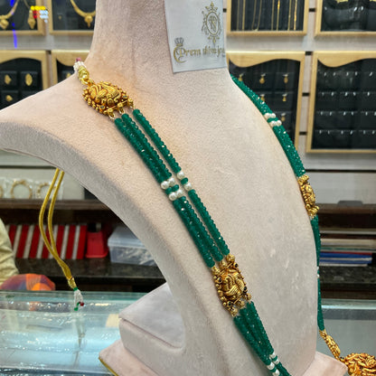 Silver Green Haram 3+ 1 Pendent