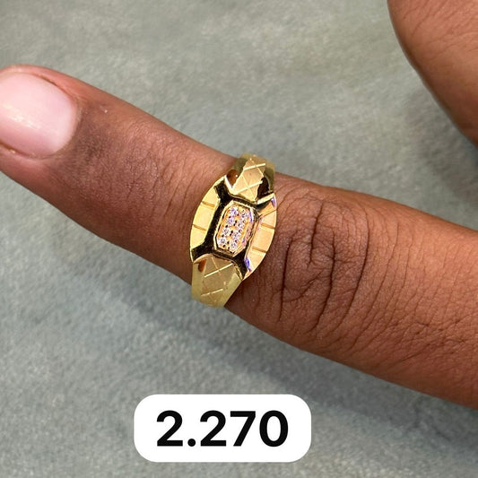 Gold 916% Ring 2.270 Gm
