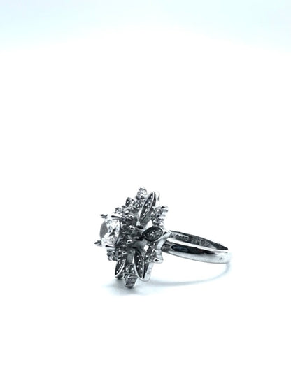 Silver Classic Solitaire Ring