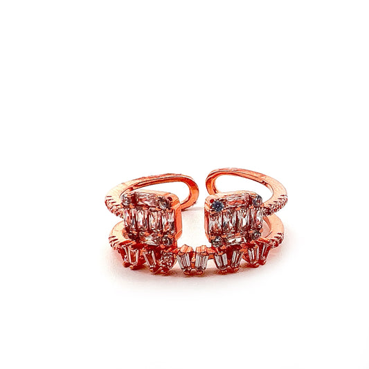 Rosegold Round Ring