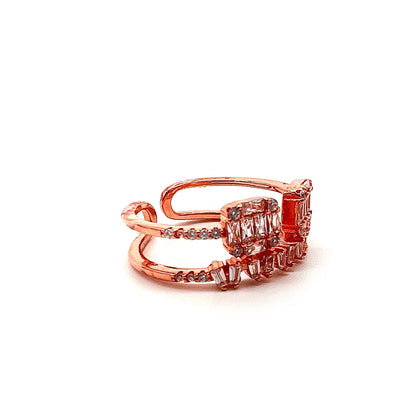 Rosegold Round Ring