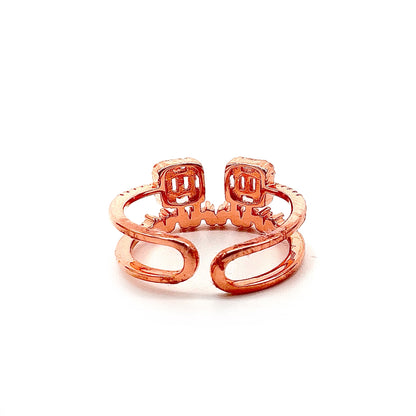 Rosegold Round Ring