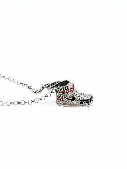 Silver NIKE AIR JORDAN NECKCHAIN