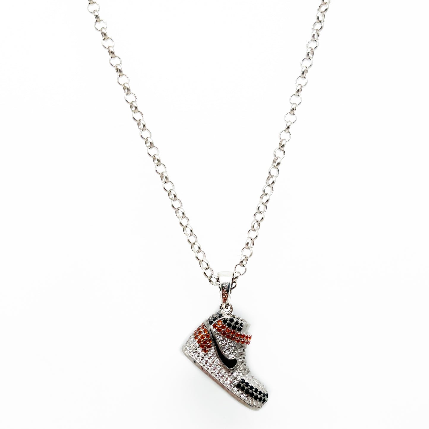 Silver NIKE AIR JORDAN NECKCHAIN
