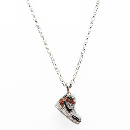 Silver NIKE AIR JORDAN NECKCHAIN